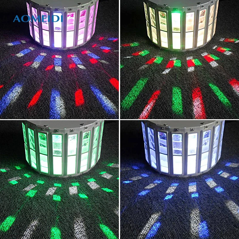 RGB Mini LED Doubly Derby Club Disco Stage Event Lighting Equipment