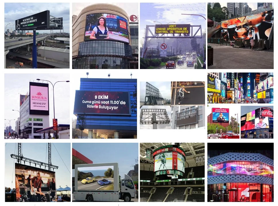 Naked Eye 3D Effect P5 Advertising LED Waterproof High Brightness Outdoor Display