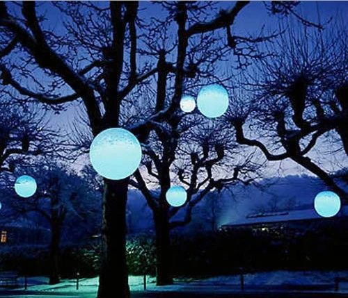 Best Effect LED Hanging Shinning Ball Manual Control Many Size